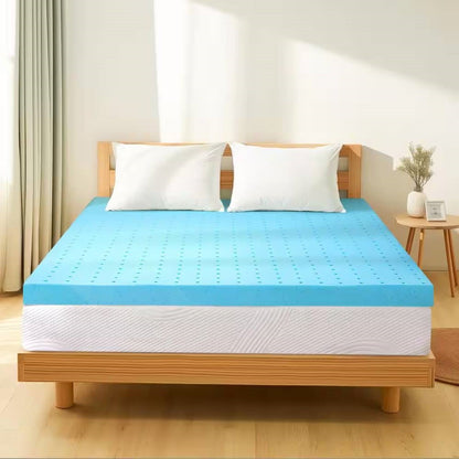 Colchón superior de espuma viscoelástica de alta densidad King Size de 7,6 cm de grosor