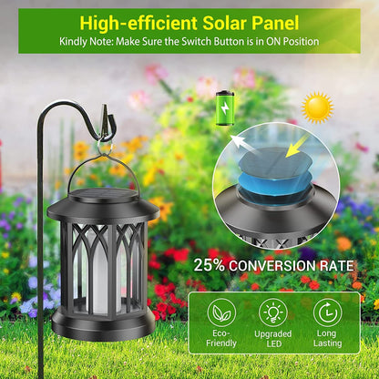 KOOPER Solar Lanterns – Vivid Dancing Flame Outdoor Lights for Garden & Patio - Tampa Home & Garden Store