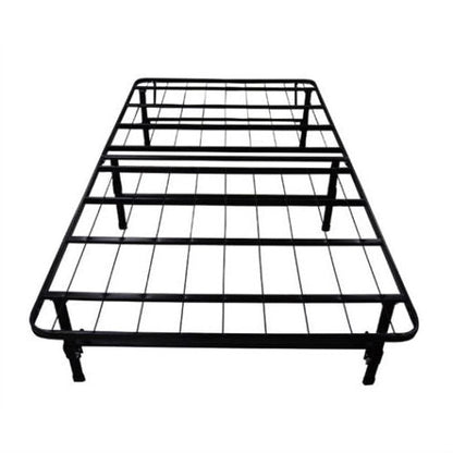 Base de cama de metal negra tamaño King