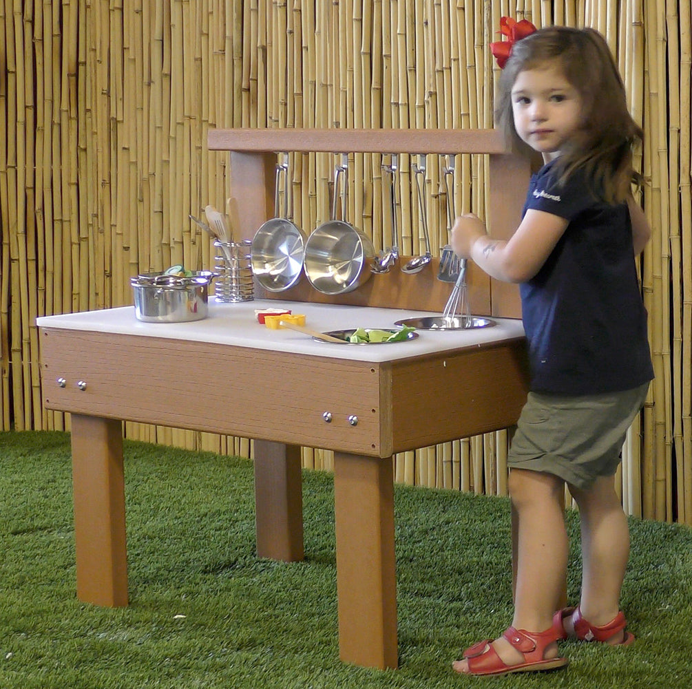 KSO-MT3018 Kids' Station Indoor/Outdoor  Mud Kitchen with Utensils - Tampa Home & Garden Store