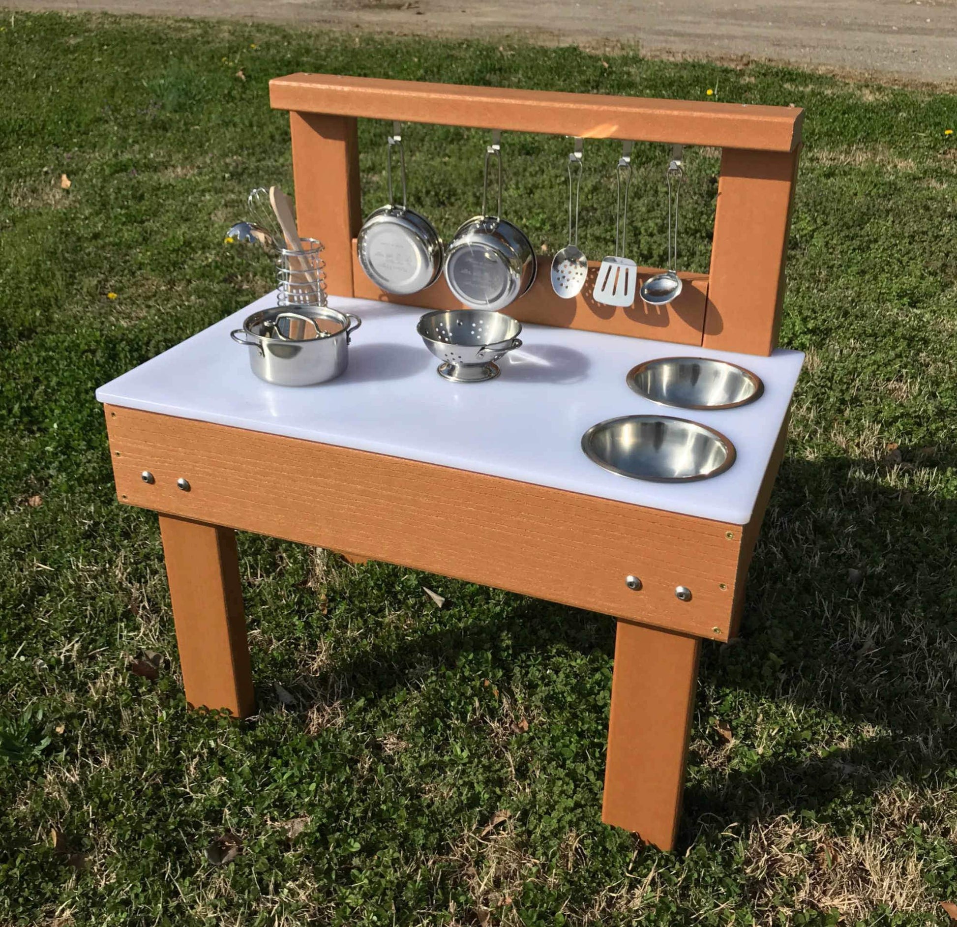 KSO-MT3018 Kids' Station Indoor/Outdoor  Mud Kitchen with Utensils - Tampa Home & Garden Store
