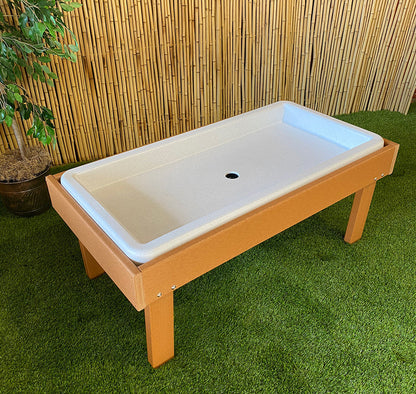 KSO-MT5026PK Kids' Station Outdoor ﻿MULTI-PURPOSE TABLE W/DRAIN, 25” PreK Size - Tampa Home & Garden Store