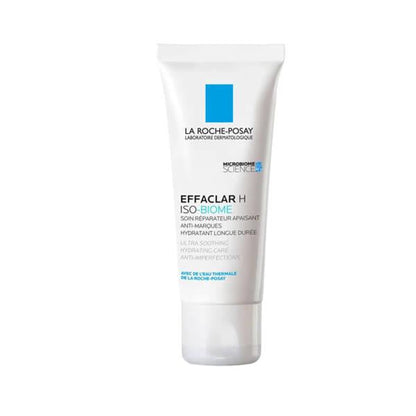 La Roche-Posay Effaclar H Iso-Biome face cream white tube hydrating soothing 1.35 oz on Tampa Home & Garden Store