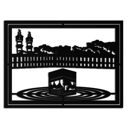 Kaaba Metal Wall Art - Sacred Islamic Wall Decor - KAF232 - Tampa Home & Garden Store