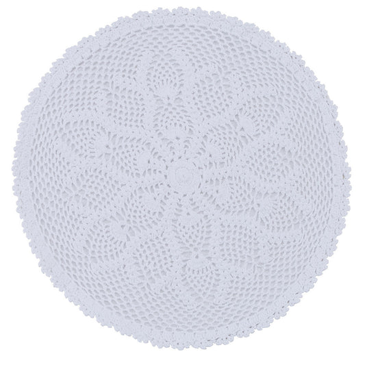 Kadia Crochet Lace Round Placemat - Tampa Home & Garden Store