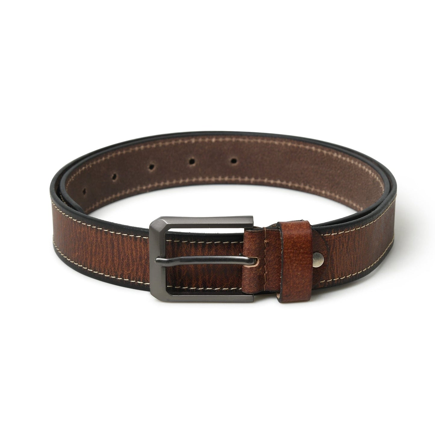 Kairo Brown Leather Belt - Tampa Home & Garden Store