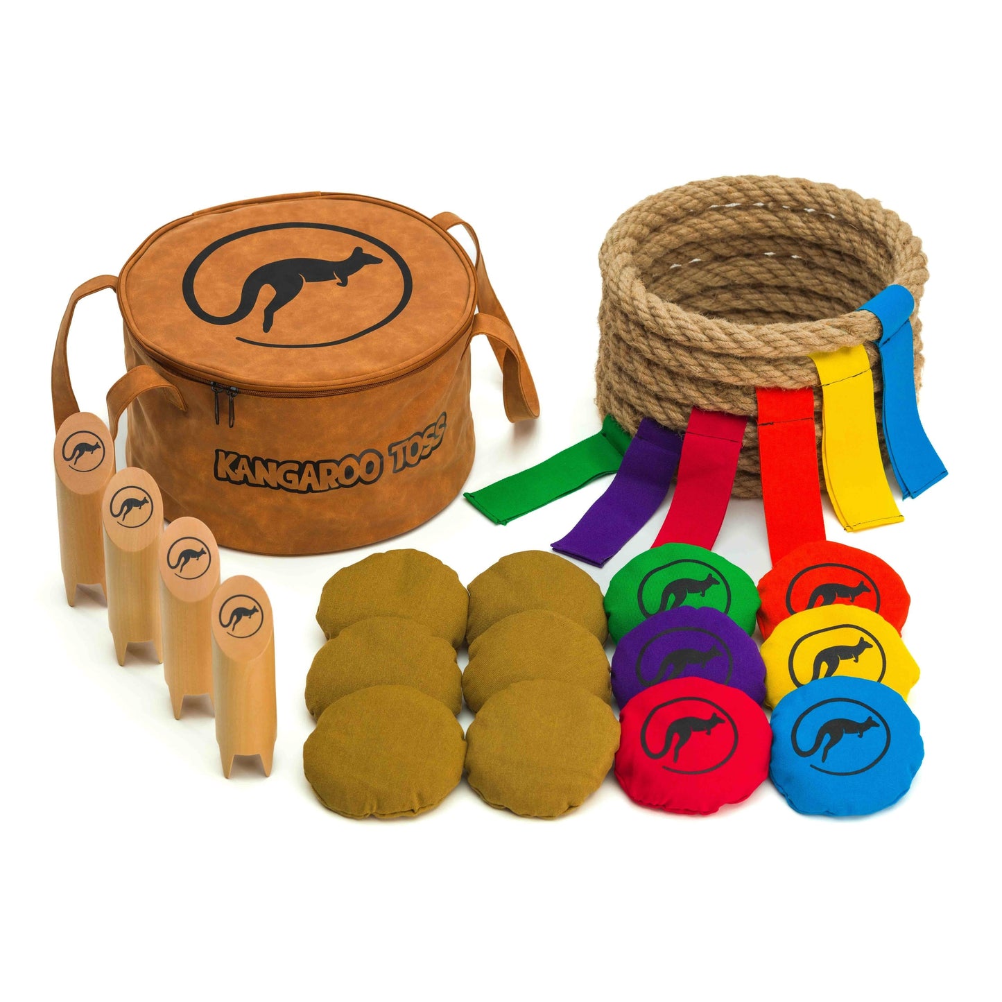 Kangaroo Toss Ring Toss Game for Backyard Play