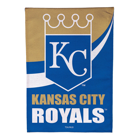 Kansas City Royals Burlap Garden Flag - Tampa Home & Garden Store