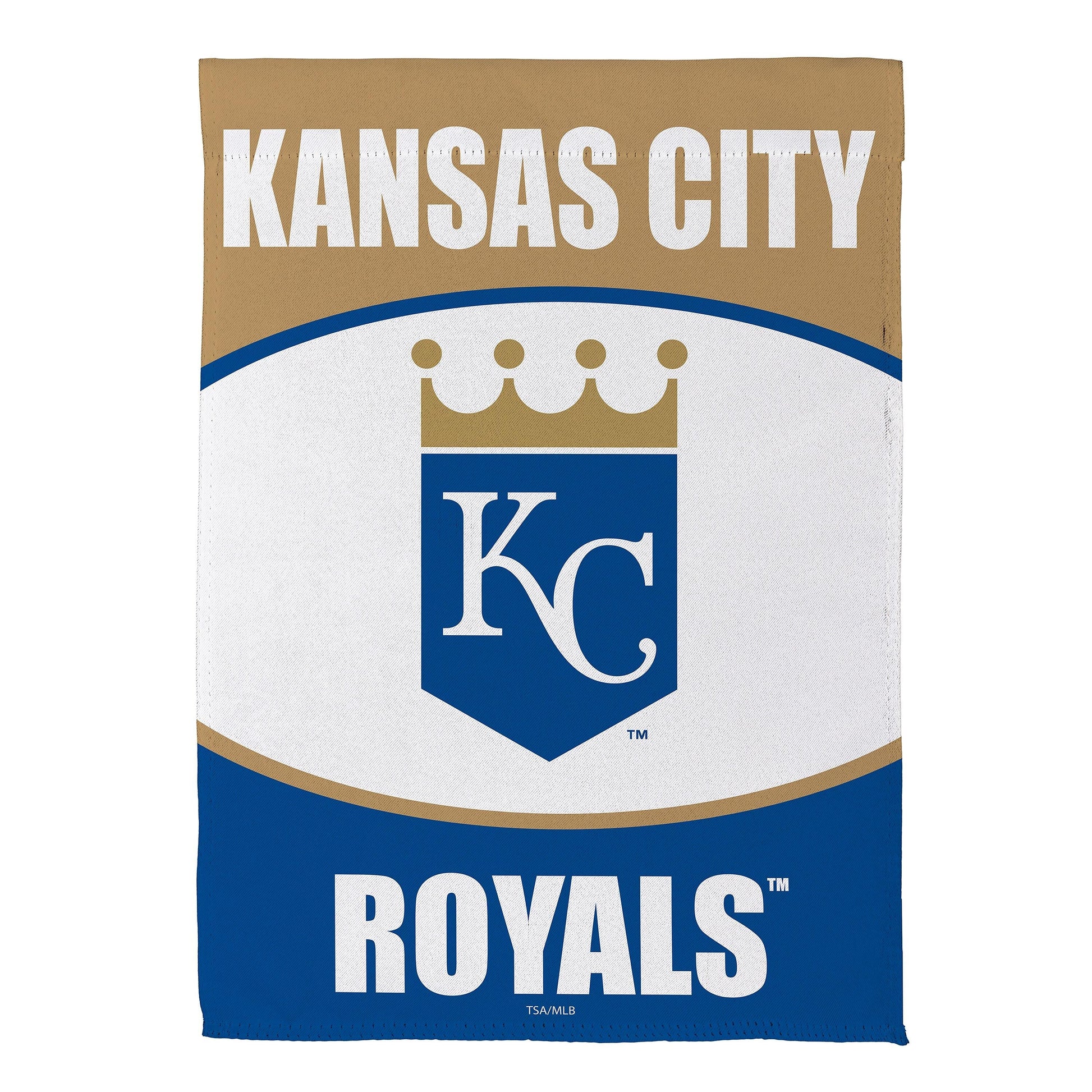 Kansas City Royals Suede Garden Flag - Tampa Home & Garden Store