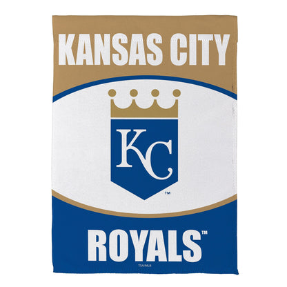 Kansas City Royals Suede Garden Flag - Tampa Home & Garden Store