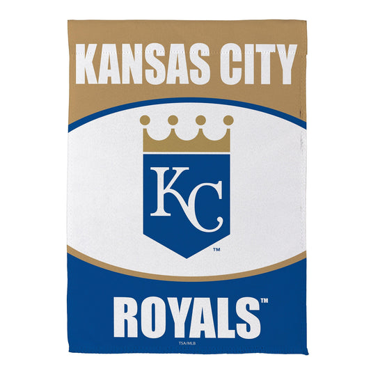 Kansas City Royals Suede Garden Flag - Tampa Home & Garden Store