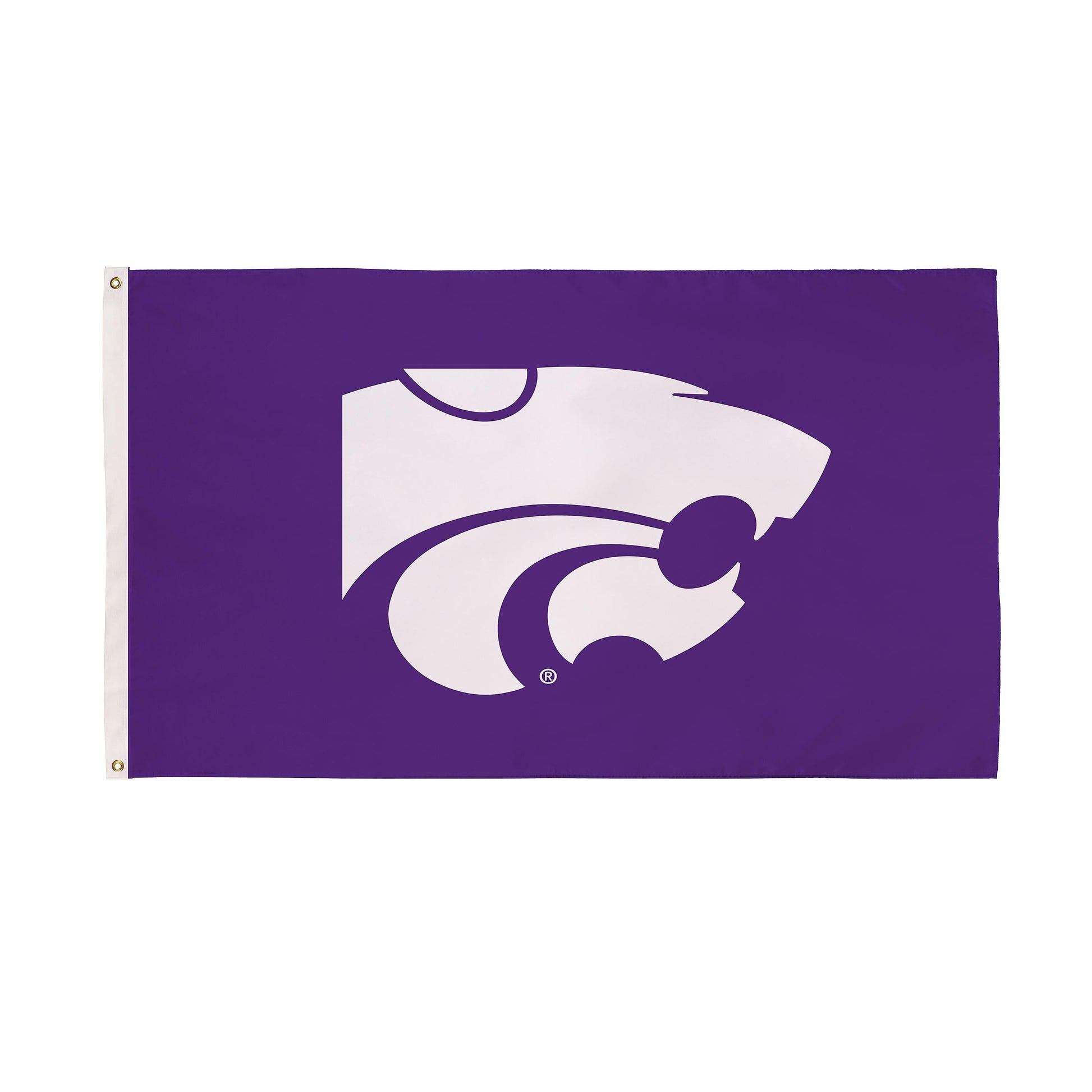 Kansas State University Single Sided Estate Flag with 2 Grommets, 3'x5' - Tampa Home & Garden Store