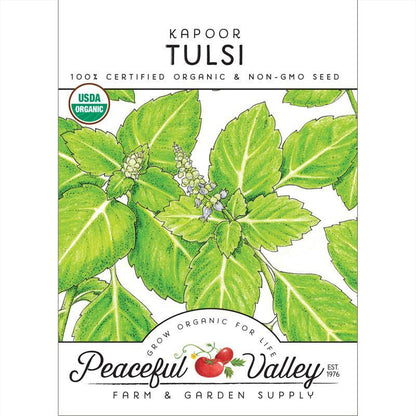 Kapoor Tulsi Seeds (Organic) - Tampa Home & Garden Store