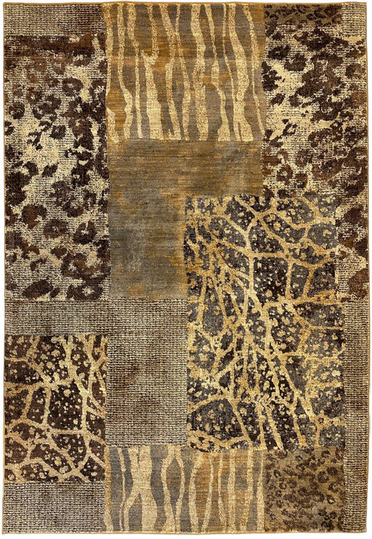 Karastan Carmel Santa Lucia Chestnut Area Rug 5’6”x8’3” - Tampa Home & Garden Store