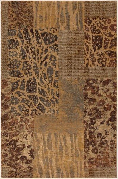 Karastan Carmel Santa Lucia Chestnut Area Rug 5’6”x8’3” - Tampa Home & Garden Store