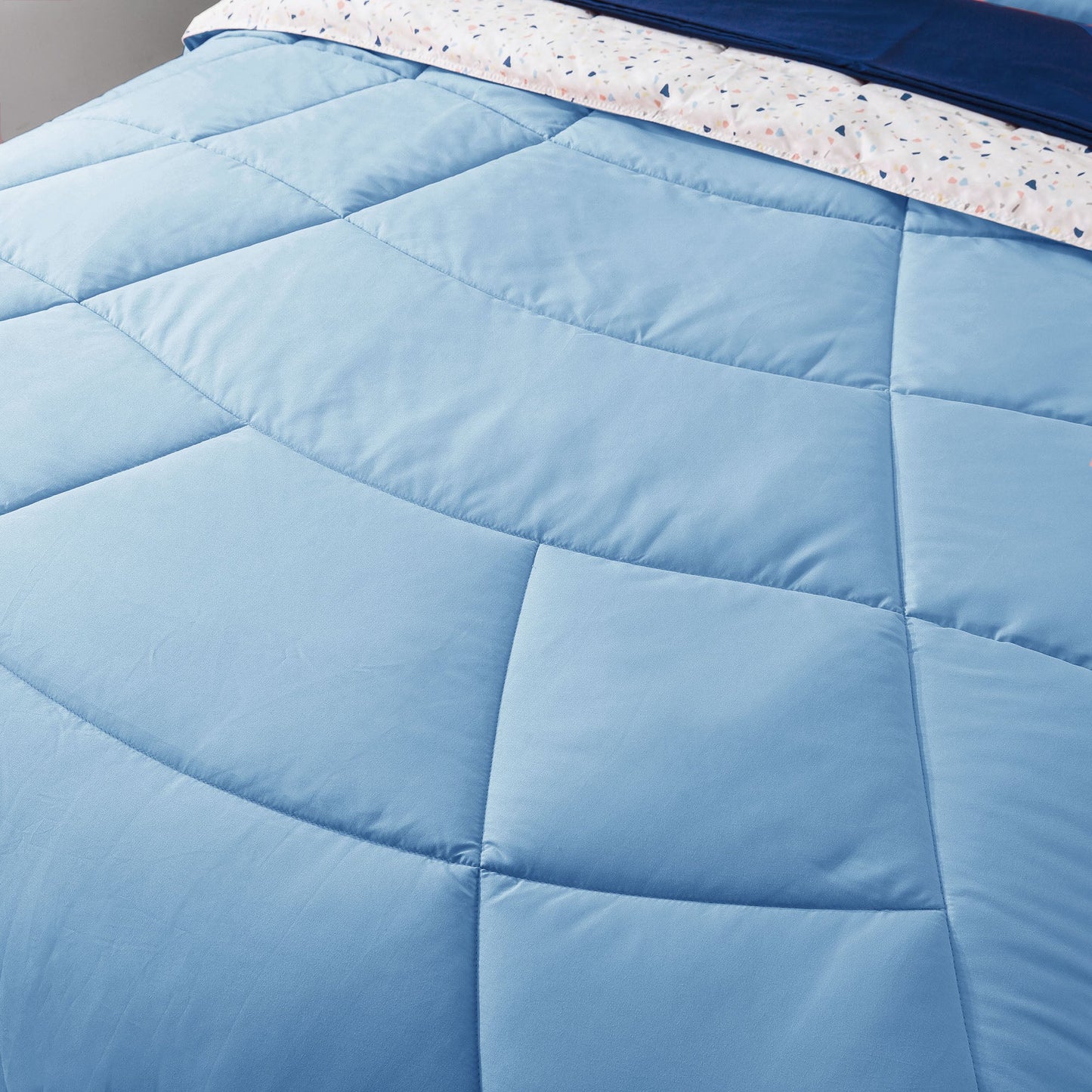 Kasentex Juegos de edredón ultrasuave y acogedor reversibles de 5 y 7 piezas, decoración de habitaciones