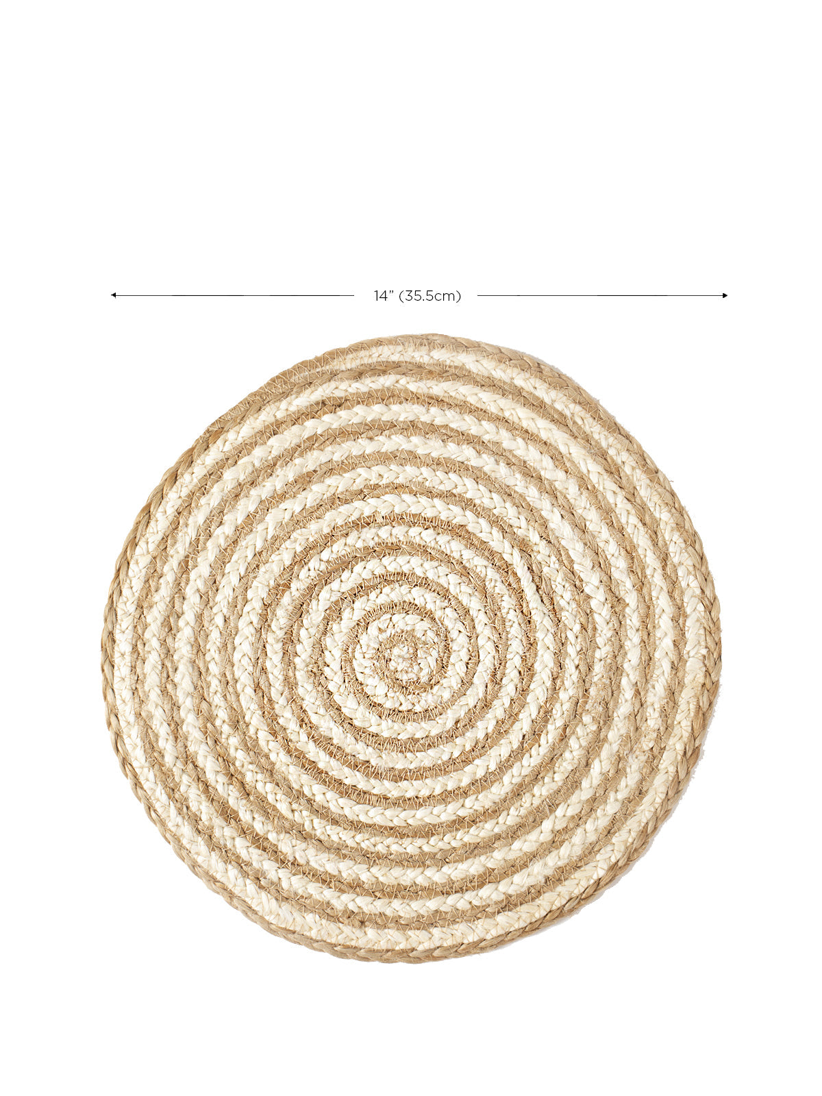 Kata Spiral Placemat - Natural (Set of 4) - Tampa Home & Garden Store