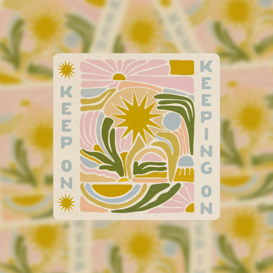 Keep On Keeping On - Vinyl Sticker - Tampa Home & Garden Store