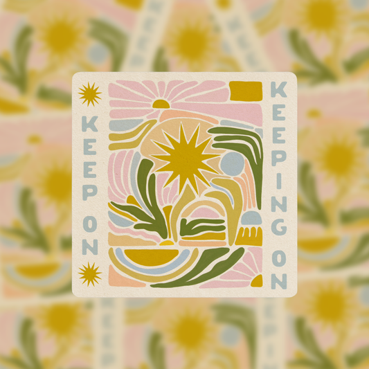 Keep On Keeping On - Vinyl Sticker - Tampa Home & Garden Store