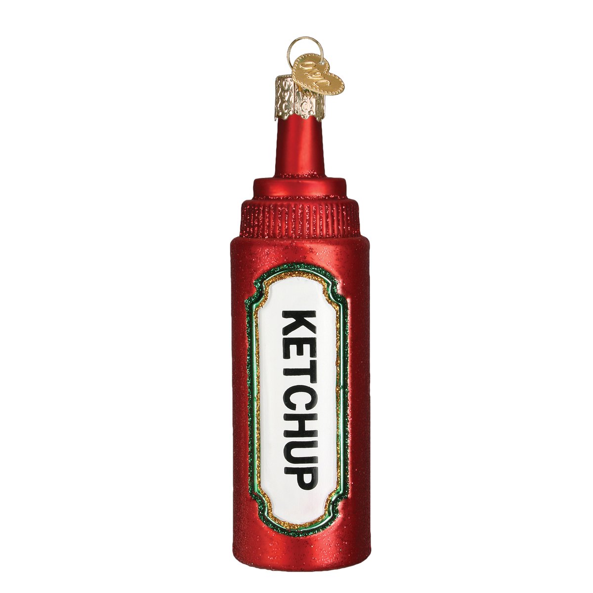 Ketchup Glass Ornament - Tampa Home & Garden Store