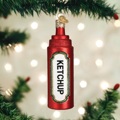 Ketchup Glass Ornament - Tampa Home & Garden Store