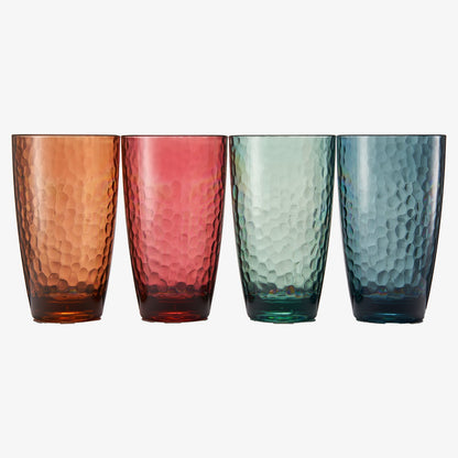 Set of Eze Unbreakable Acrylic Highball Glasses