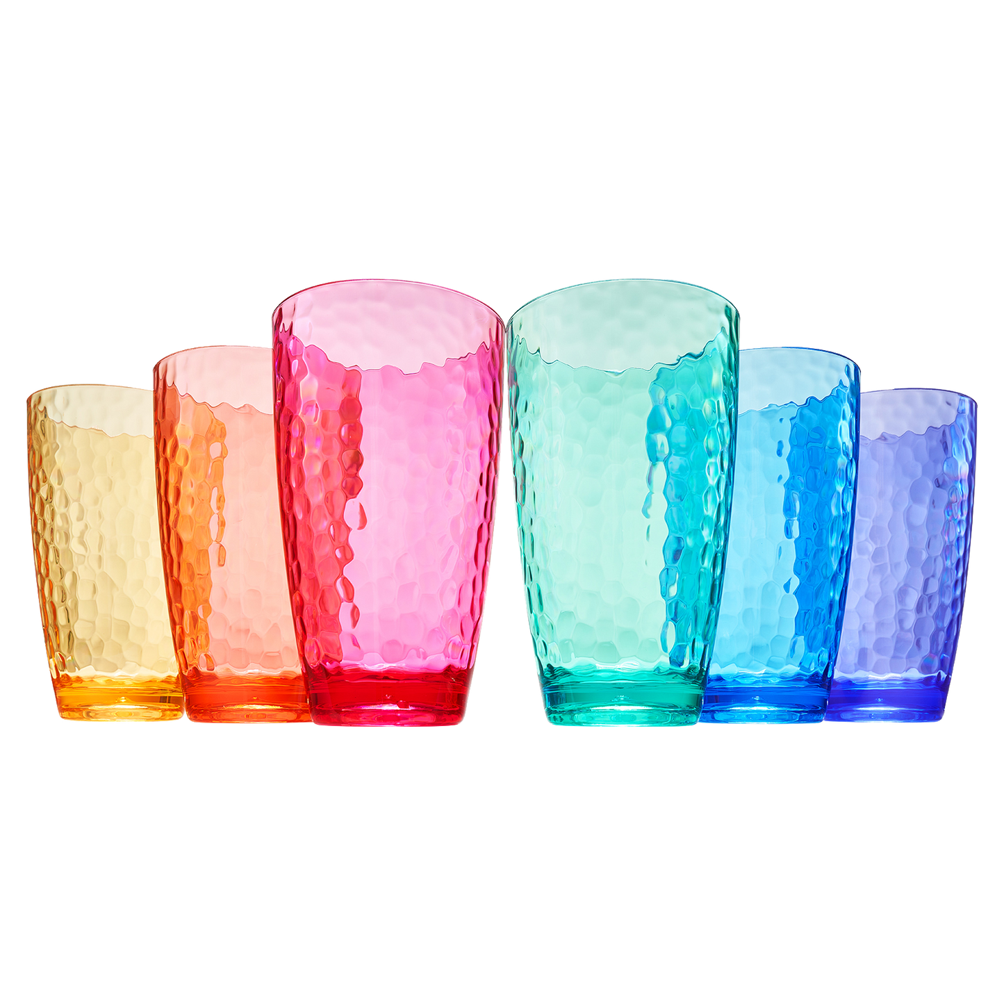 Madrid Acrylic Highball Glasses and Bar Set of 6