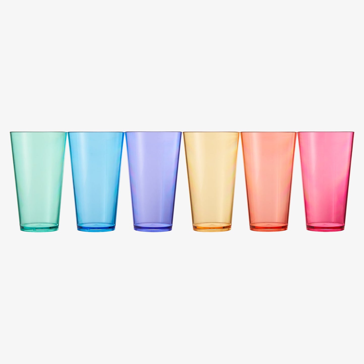 Madrid Acrylic Highball And Tumbler Set Of Six