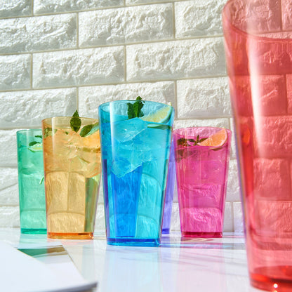 Madrid Acrylic Highball And Tumbler Set Of Six