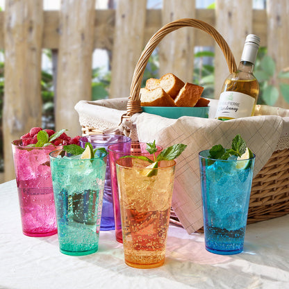 Madrid Acrylic Highball And Tumbler Set Of Six