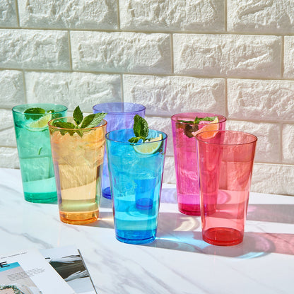 Madrid Acrylic Highball And Tumbler Set Of Six