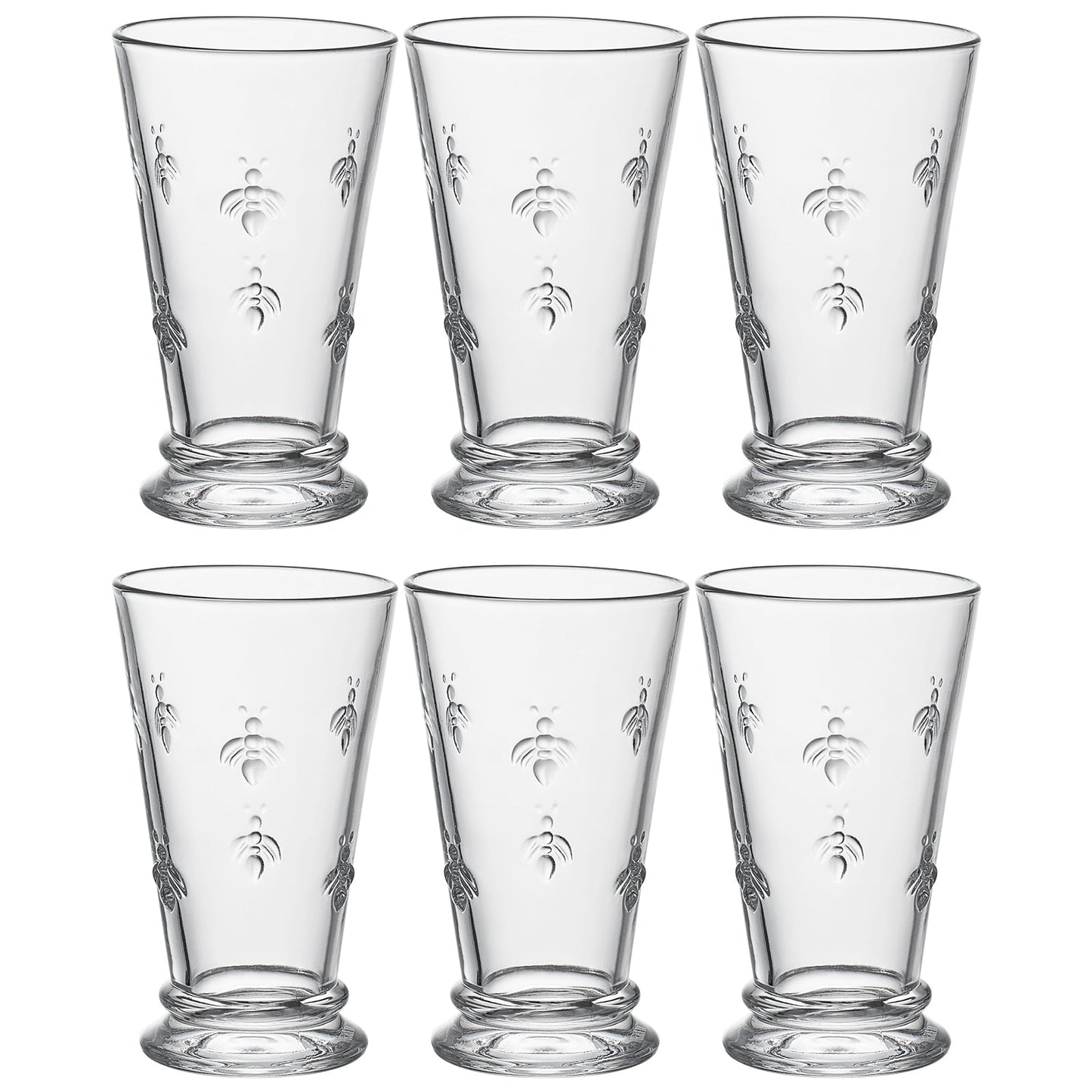 Classica Bee Highball Glassware Set of 6