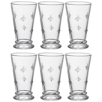 Classica Bee Highball Glassware Set of 6