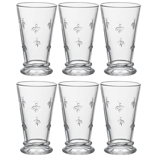 Classica Bee Highball Glassware Set of 6