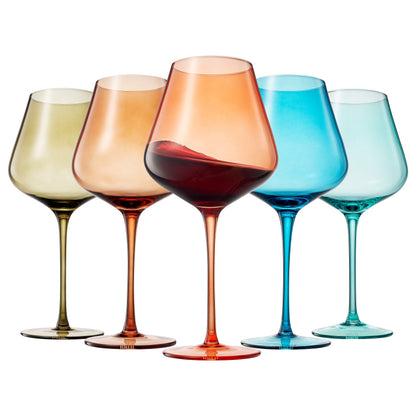Stagioni The French Riviera Stemmed Wine Glasses
