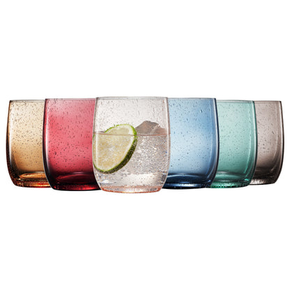 Set of 6 Recycled Mexican Lowball Tumblers