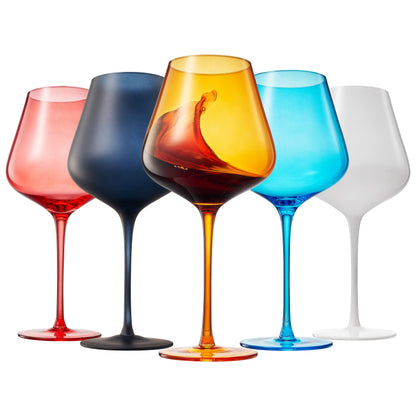 Stagioni Nyc Stemmed Wine Glasses Set of 5