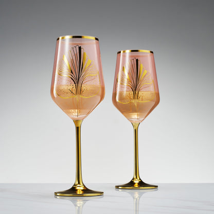 Trevi Clear Stemmed Wine Glasses Set Of Four
