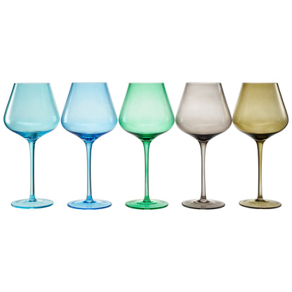 Stagioni Rocky Mountains Wine Glasses Set of 5