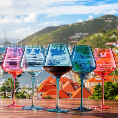 Stagioni St Barths Stemmed Wine Glass Set of 5