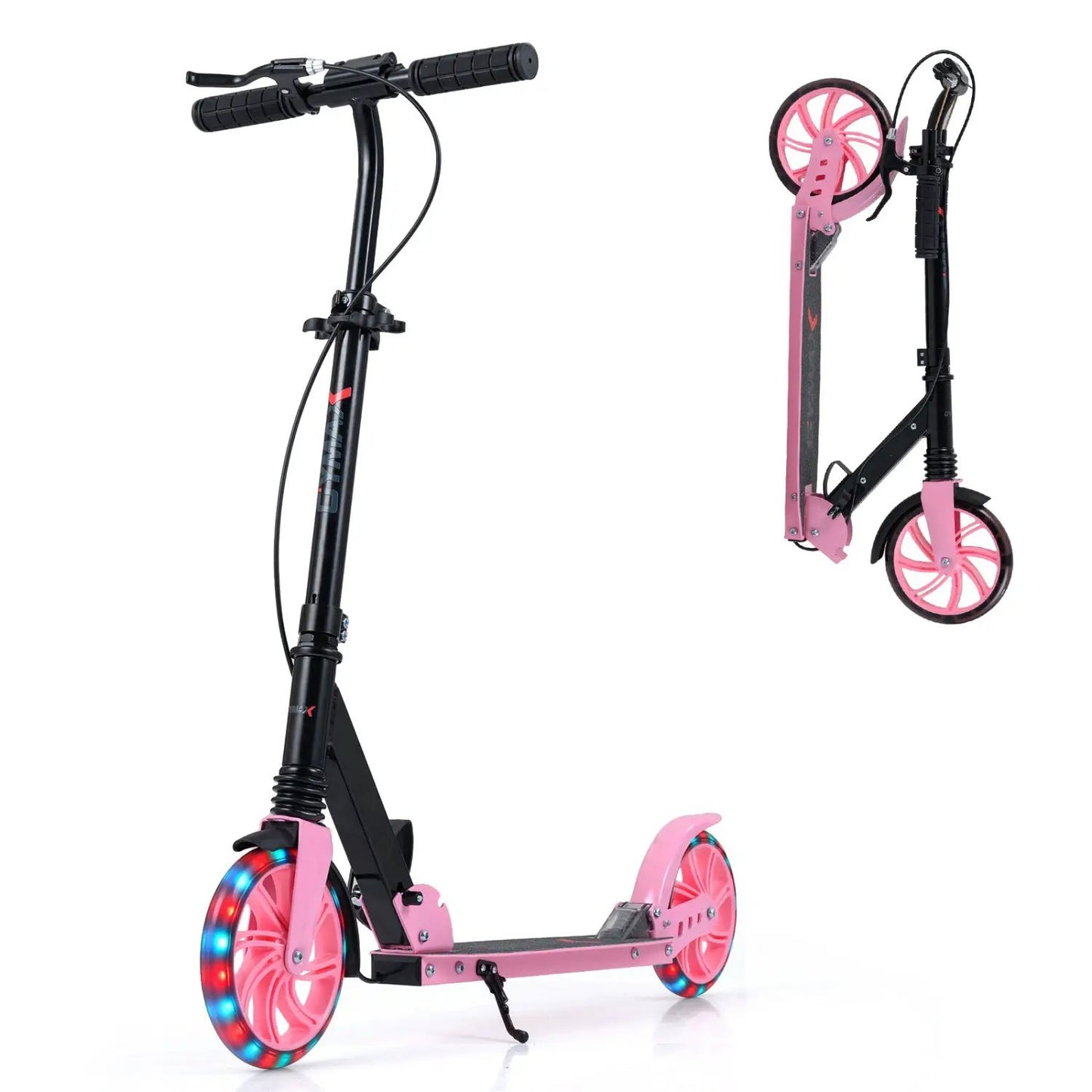 Foldable Kick Scooter for Kids Teens and Adults