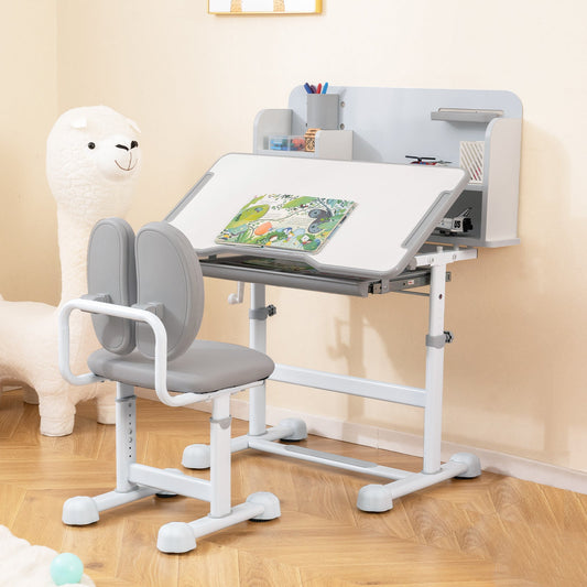Kid's Study Desk and with Tilt Desktop and Pen Holder - Tampa Home & Garden Store