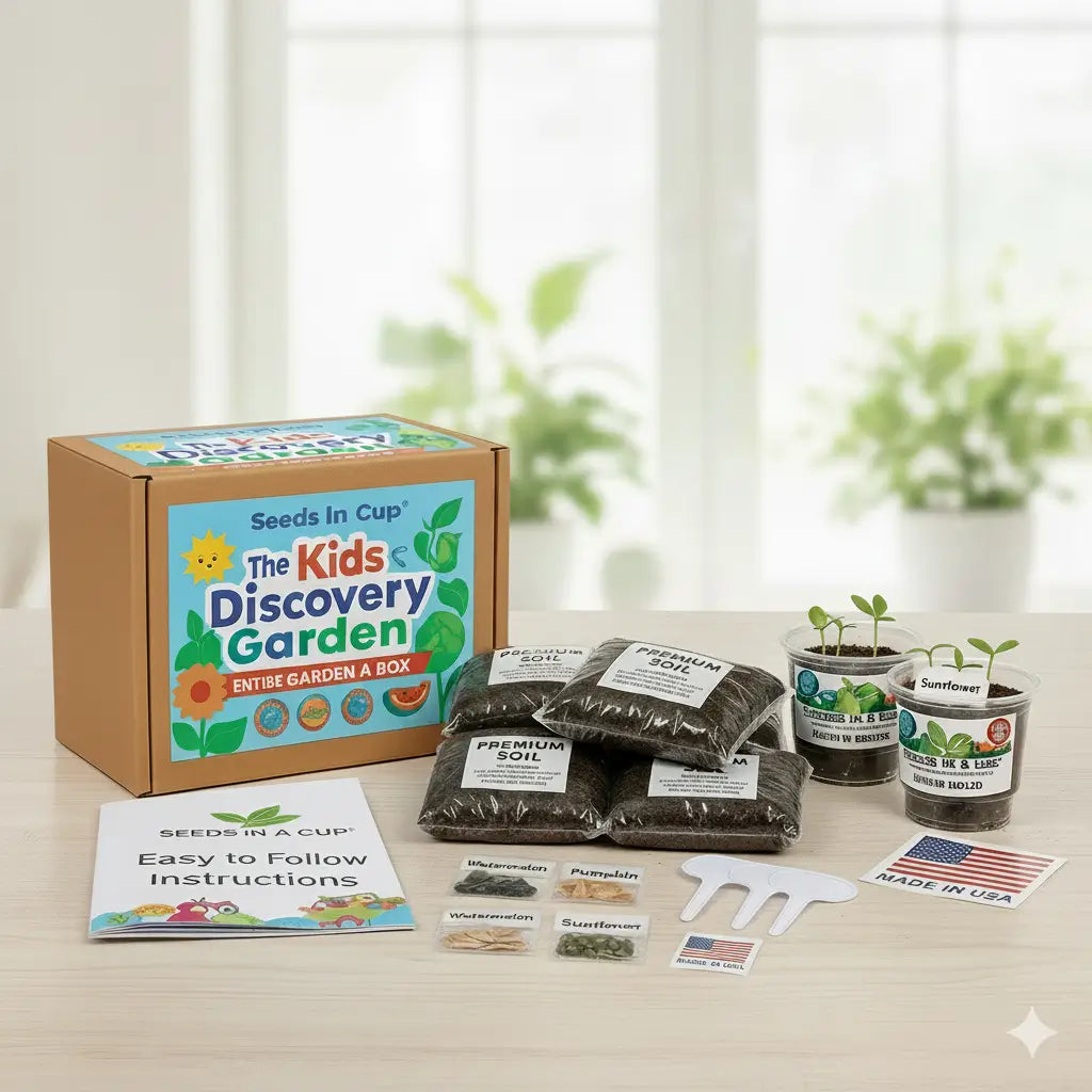 Kids Discovery Garden Kit | Educational STEM Seed Starter - Tampa Home & Garden Store