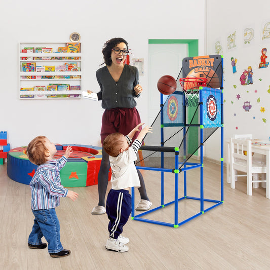 Kids Basketball Arcade Game with Electronic Scoreboard and Sound Effect - Tampa Home & Garden Store