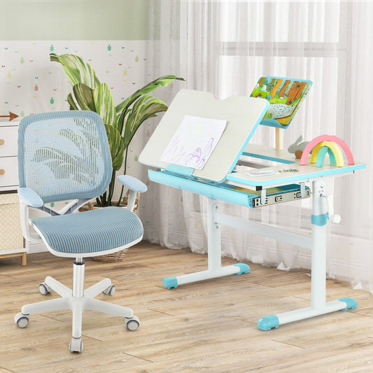 Swivel Mesh Children Computer Chair with Adjustable Height - Tampa Home & Garden Store