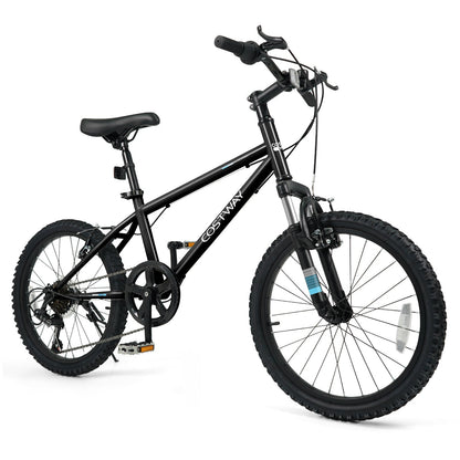 Kids mountain bike GemGear black 20/24in wheels with front suspension on Tampa Home & Garden Store