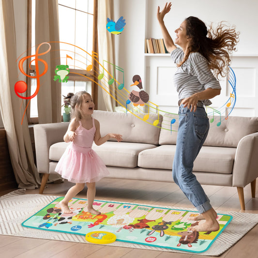 Kids Musical Mat Indoor Outdoor Animal Farm Piano - Tampa Home & Garden Store
