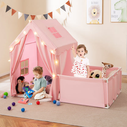 GemGear pink 2-in-1 kids play tent with playpen and yard on Tampa Home & Garden Store