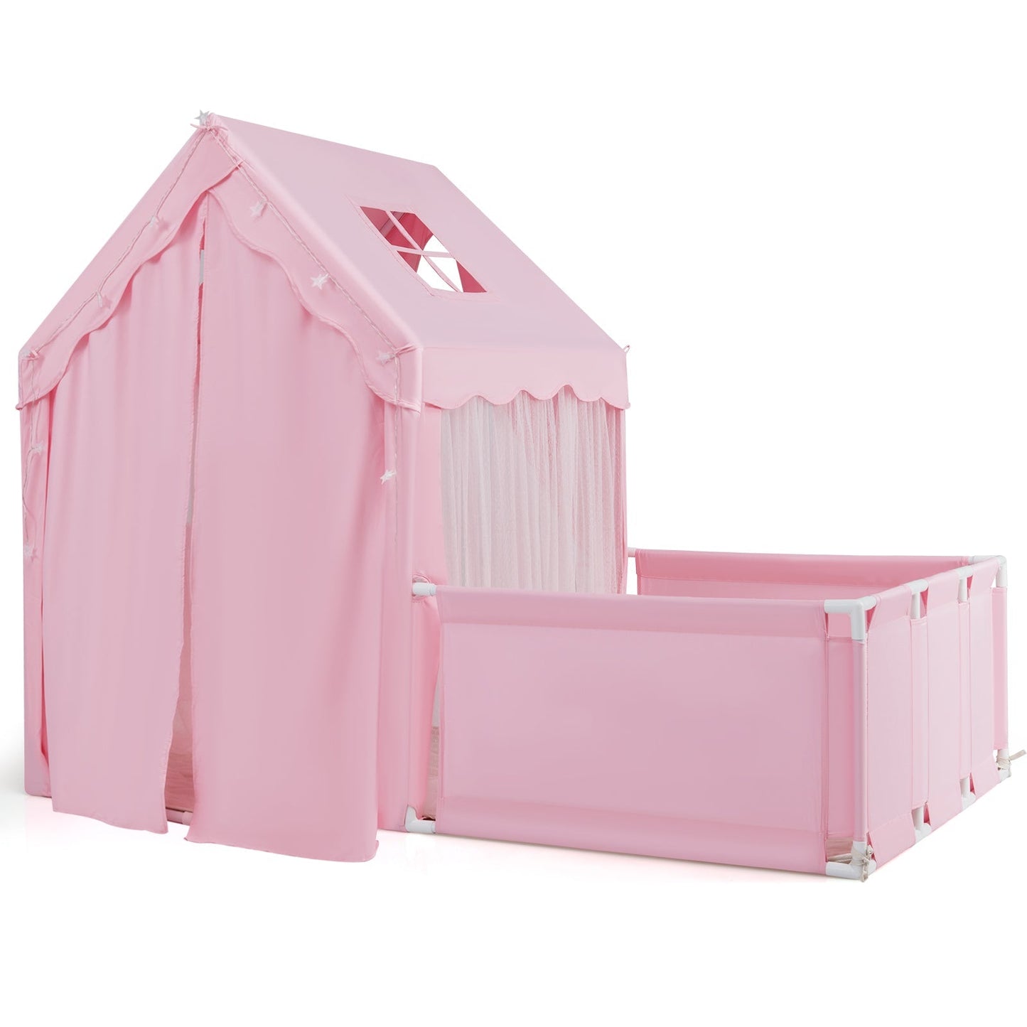 GemGear pink 2-in-1 kids play tent with playpen yard on Tampa Home & Garden Store
