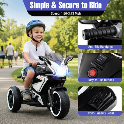 Kids Ride on 6V Battery Powered Motorcycle